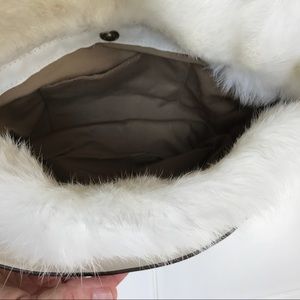 White coach small bag. Old style